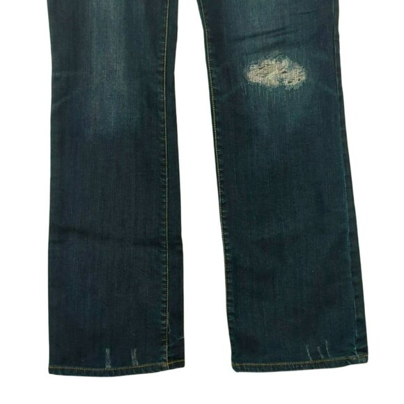 Mossimo Supply Co Size 13 Bootcut Distressed Jeans - Picture 4 of 11